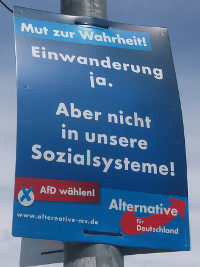 Wahlplakat der AfD (2013)