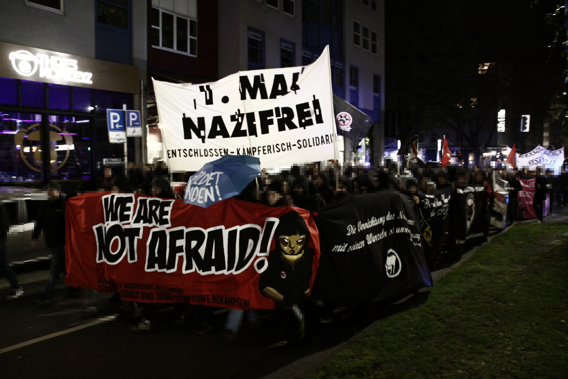 Revolutionäre Walpurgisnachtdemo in Bochum gegen Kapitalismus und reaktionäre Ideologien